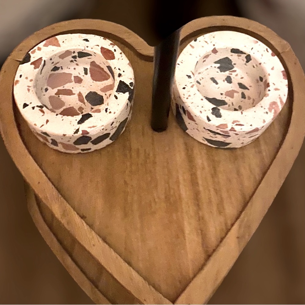 Set of 2 Dip candle holders